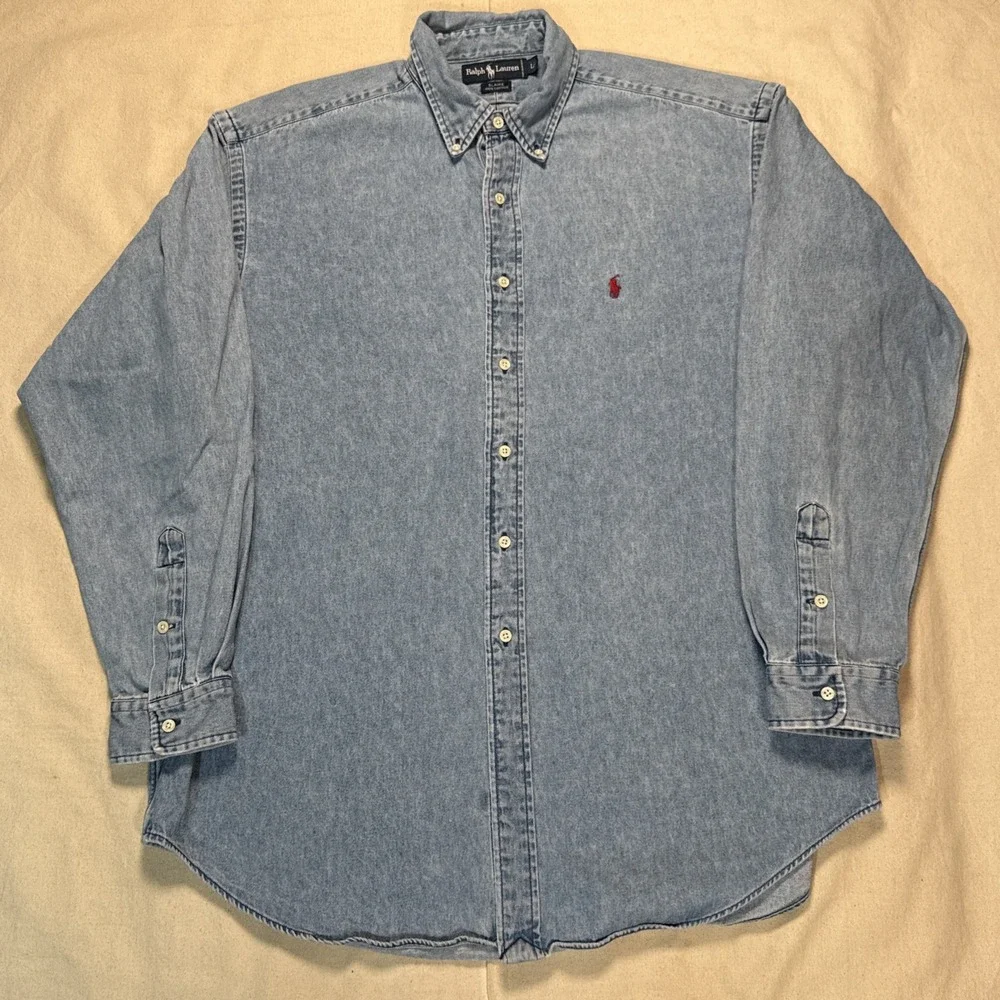 Ralph Lauren collared men 90s
